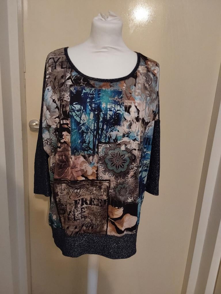 Prachtige top van Miss Etam maat L, Miss Etam, Ophalen of Verzenden, Zo goed als nieuw, Shirt of Top