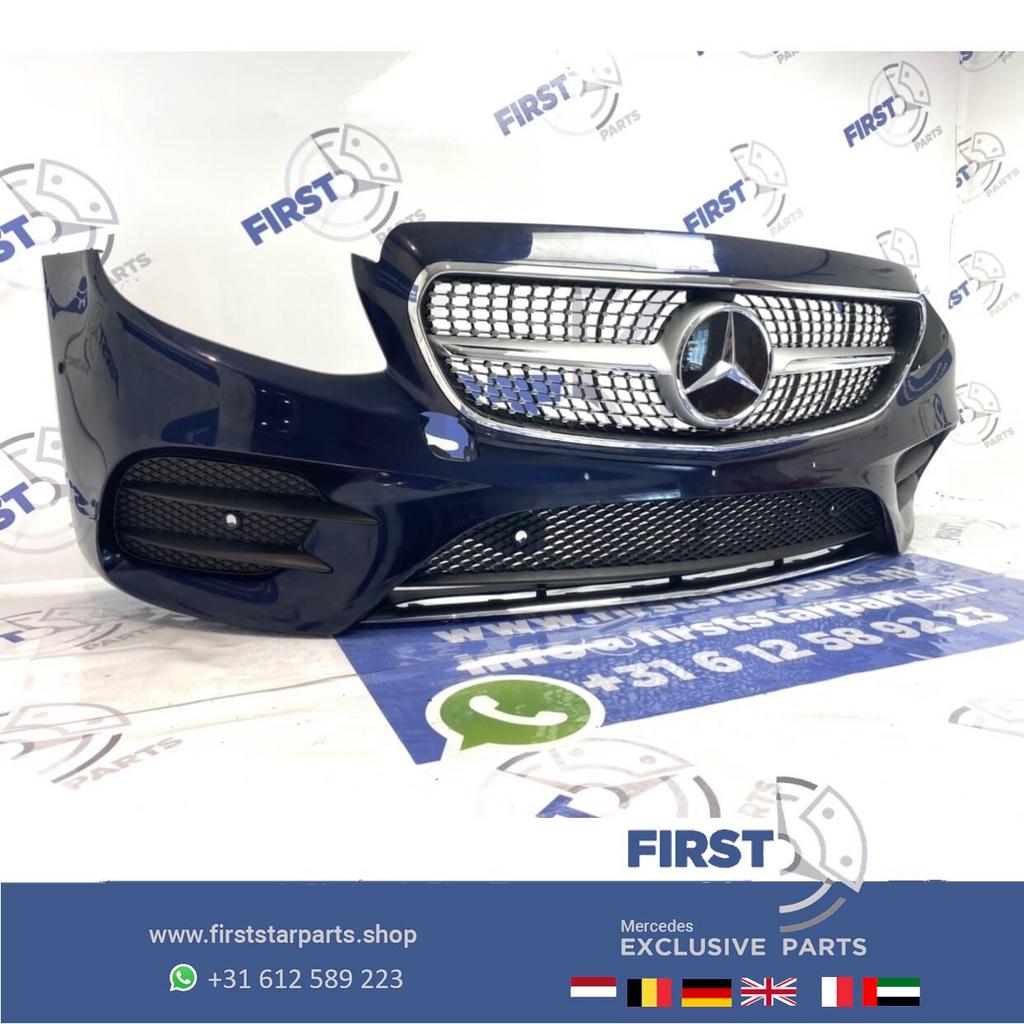 W213 AMG LINE VOORBUMPER + DIAMOND GRIL Mercedes E Klasse BL, Gebruikt, -, Voor, Ophalen of Verzenden