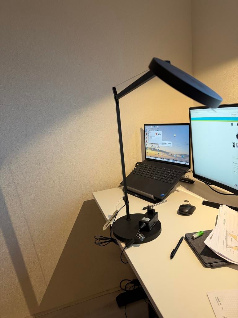 Artemide Demetra Tafellamp - Nieuw, Ophalen of Verzenden, Nieuw, Metaal, 50 tot 75 cm