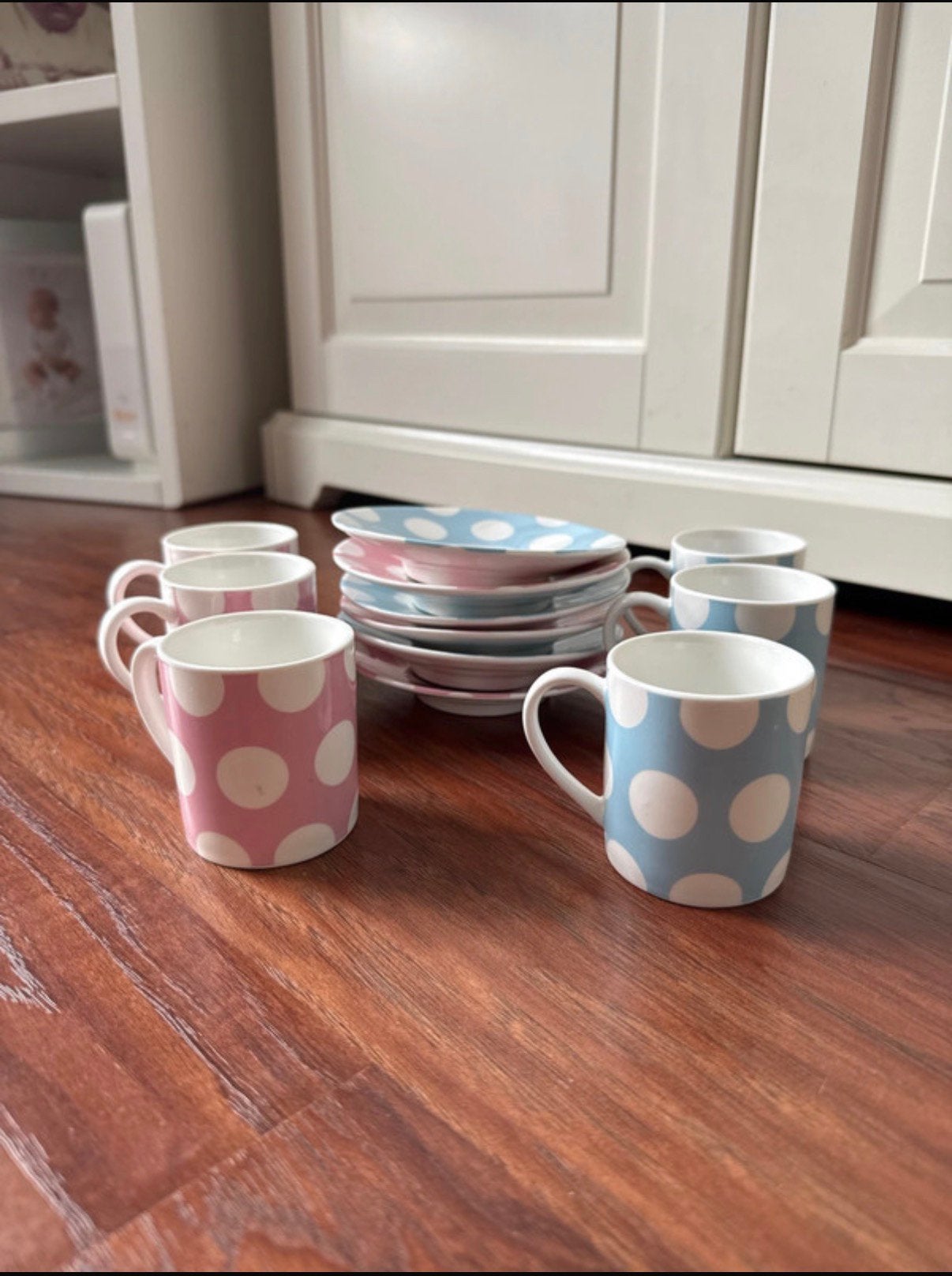 De Maxwell & Williams "Polkadot" koffiekopjes, Ophalen of Verzenden, Zo goed als nieuw, Overige stijlen, Kop(pen) en/of Schotel(s)