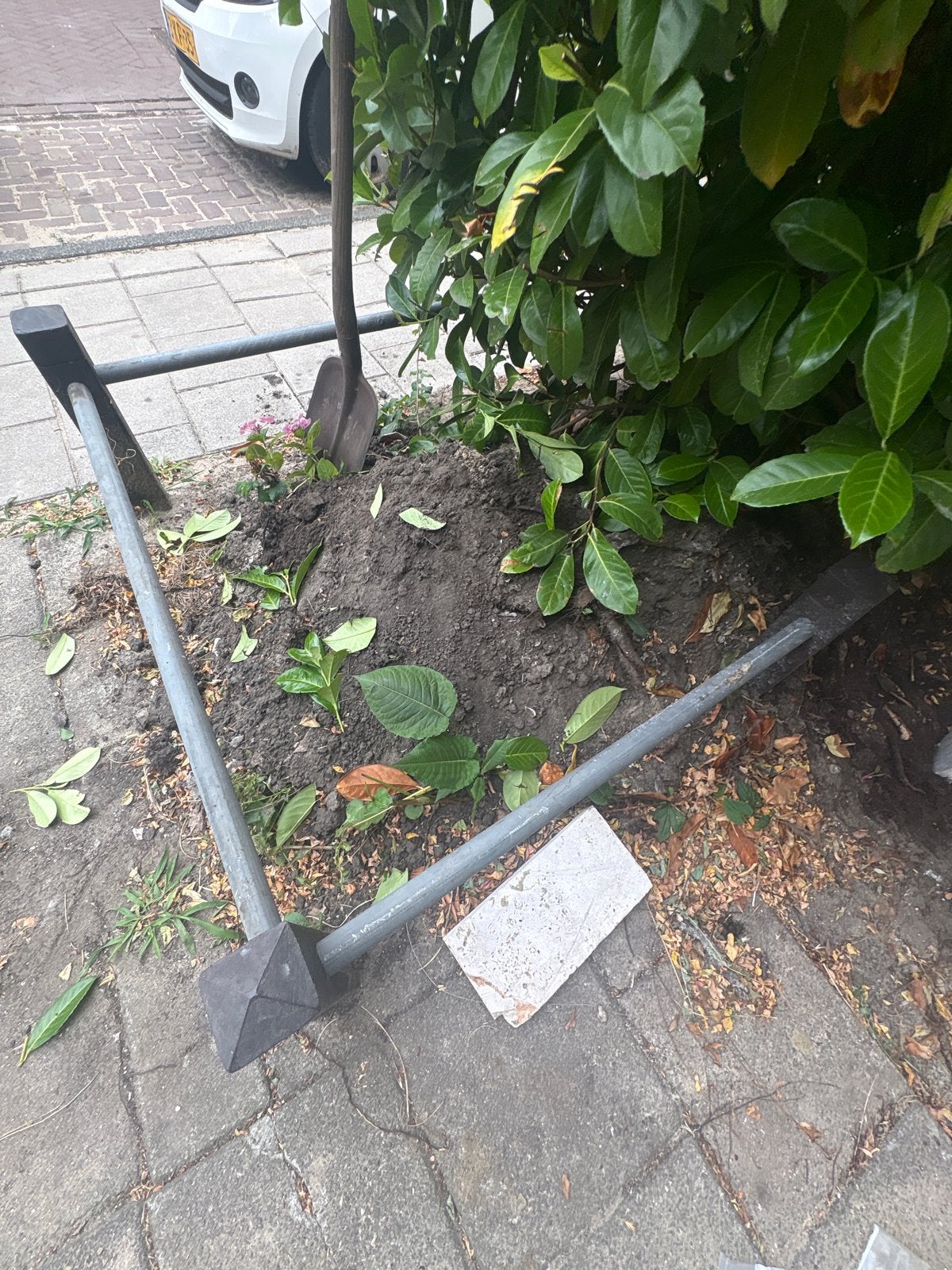 Vruchtbare zwarte grond voor uw tuin halve kuub., Tuin en Terras, Ophalen, Tuinaarde