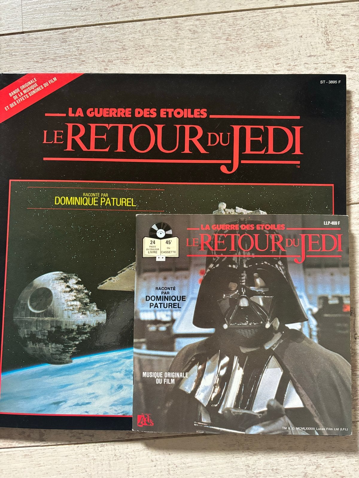 Star Wars: Le Retour du Jedi LP & EP - Dominique Paturel, LP, Gebruikt, Verzenden, Originele persing