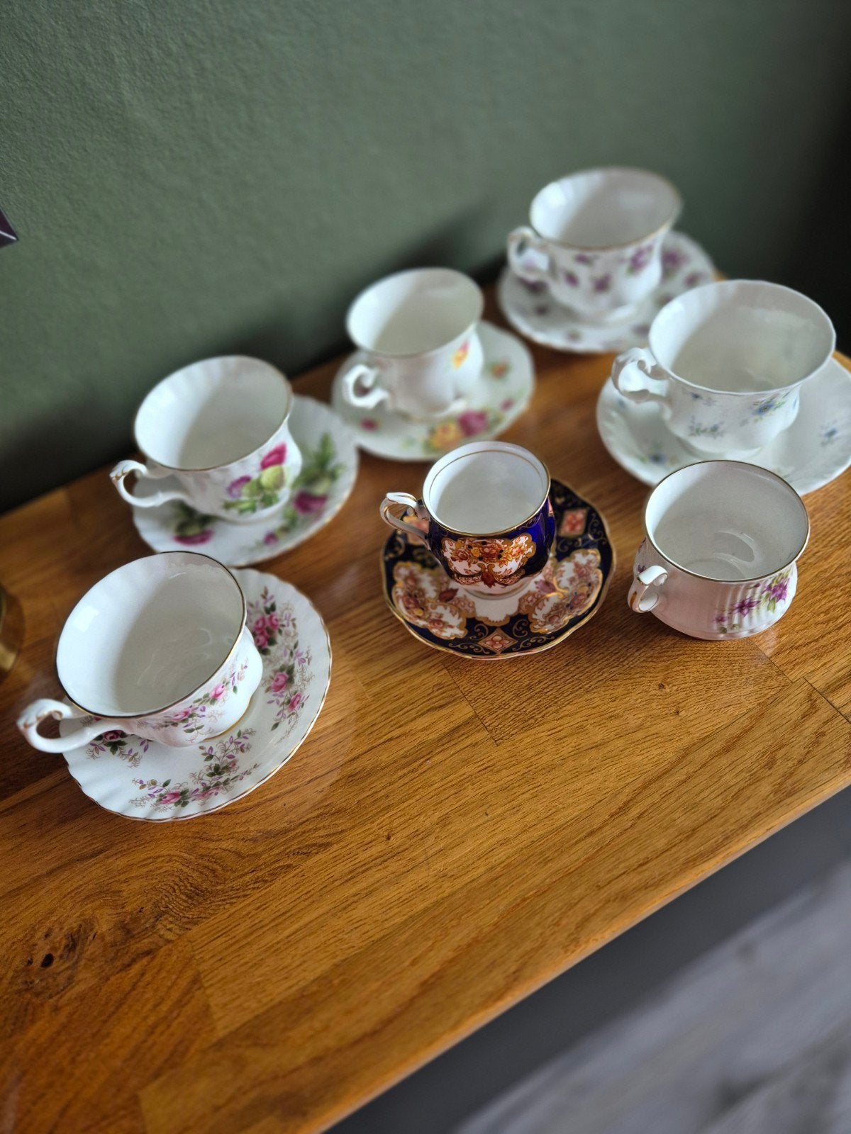 royal albert kopjes 5 stuks, Ophalen of Verzenden