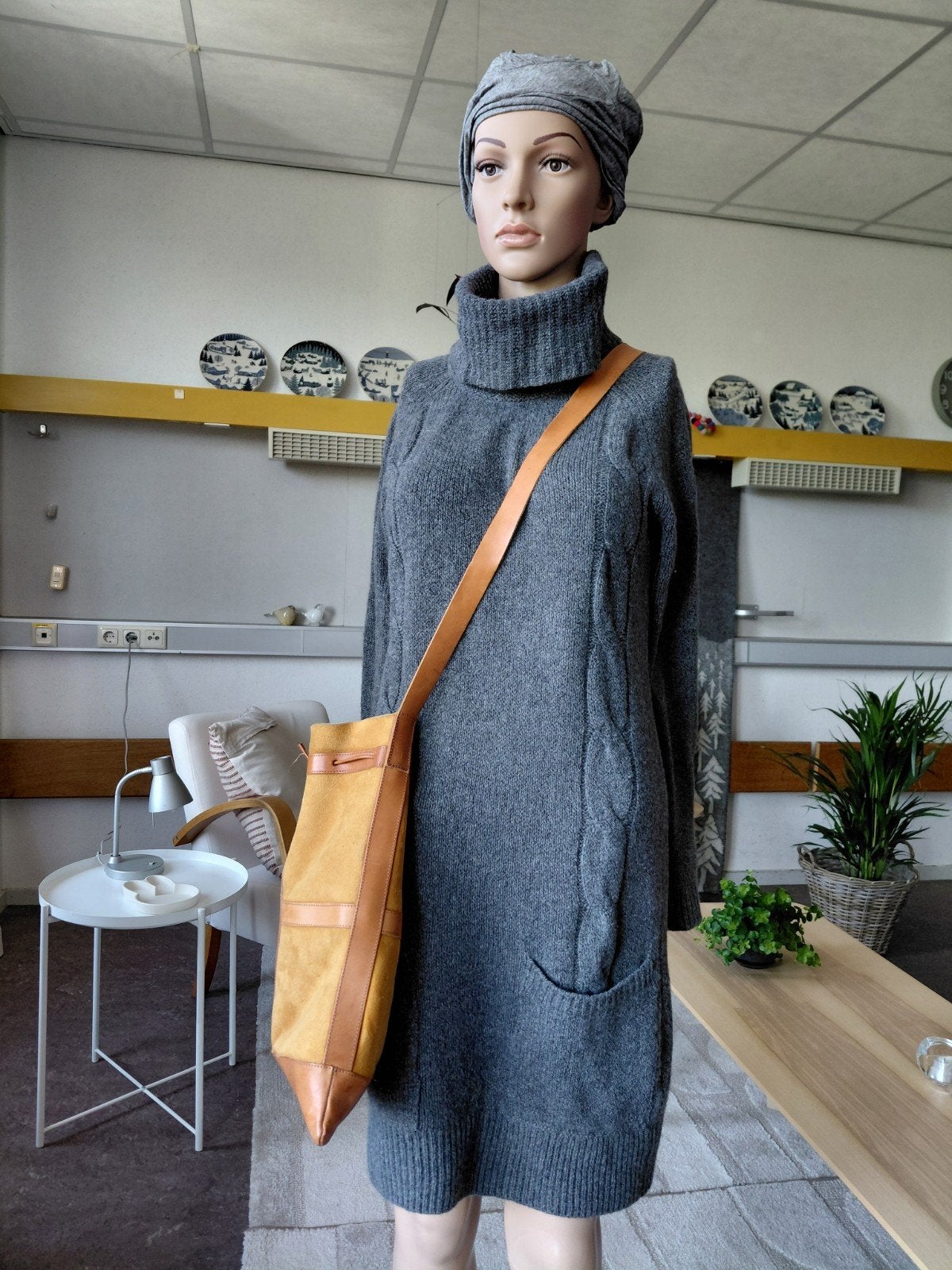 Massimo Dutti jurk wol S, Massimo Dutti, Ophalen of Verzenden, Zo goed als nieuw, Maat 36 (S)
