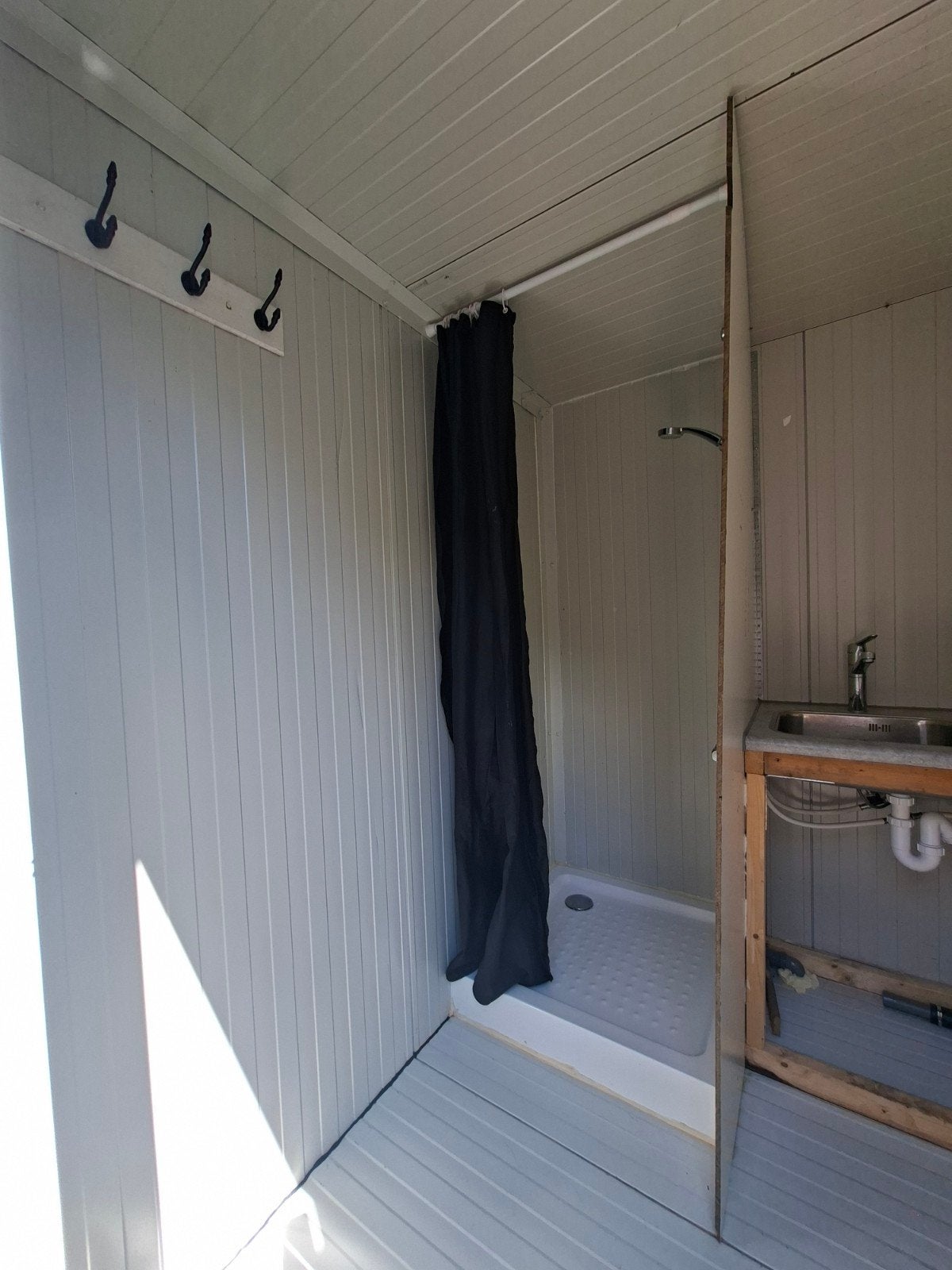 Sanitairunit/mobiele badkamer, Doe-het-zelf en Verbouw, Ophalen, Gebruikt, Douche