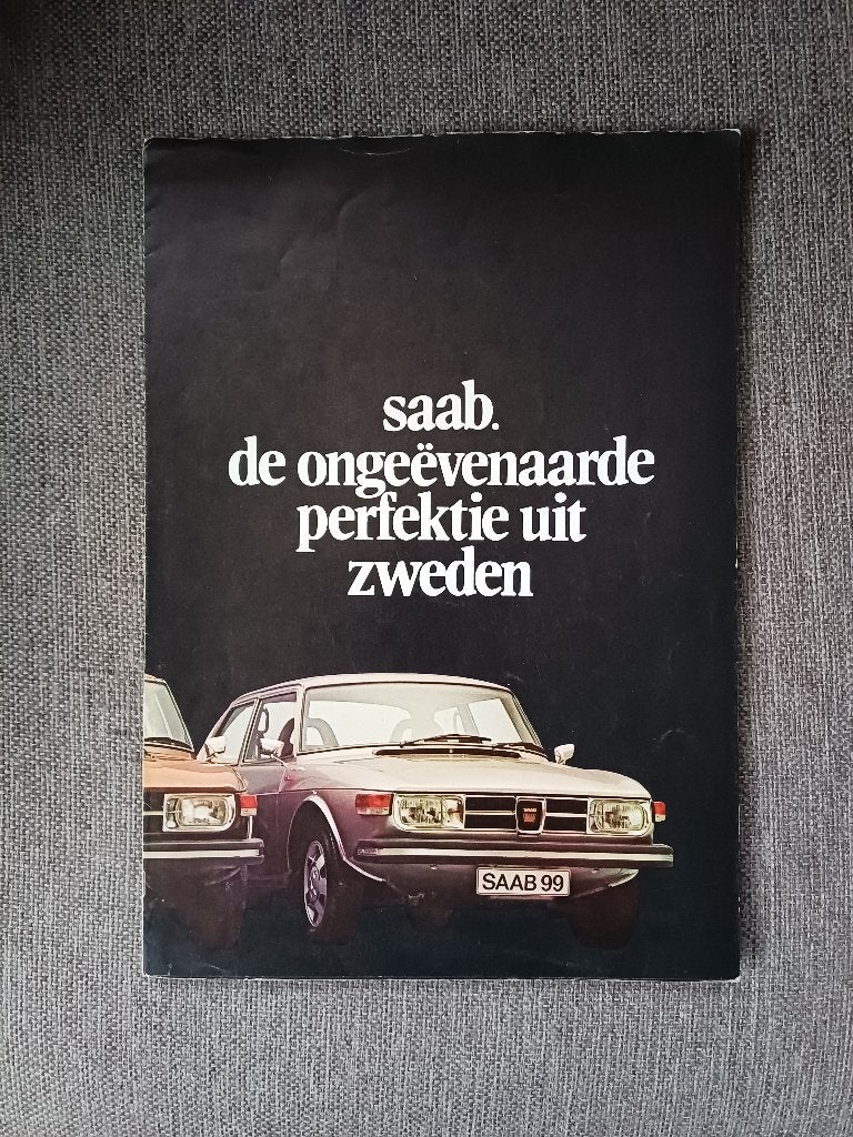 Saab, Boeken, Auto's | Folders en Tijdschriften, Ophalen of Verzenden, Zo goed als nieuw, Overige merken, Saab