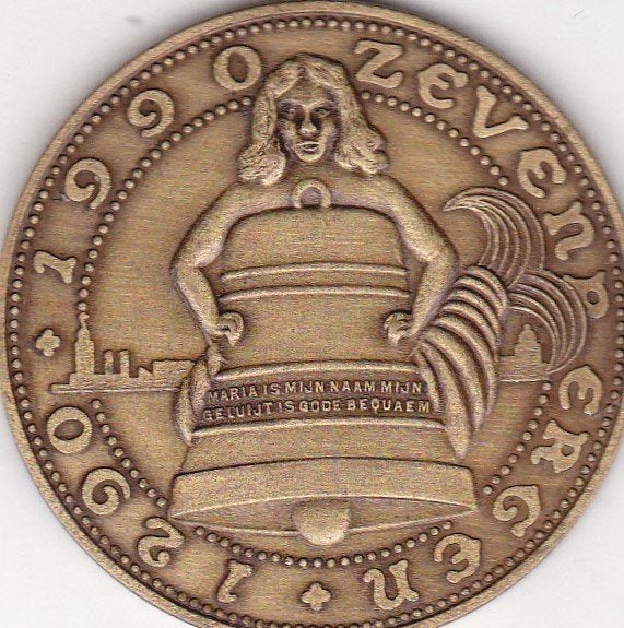 ZEVENBERGEN 1290 - 1990, Postzegels en Munten, Ophalen of Verzenden, Overige materialen