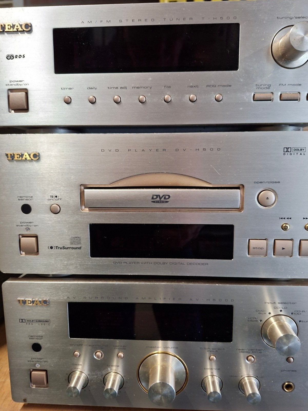 Teac stereo set, Gebruikt, Losse componenten, Tuner of Radio, Ophalen