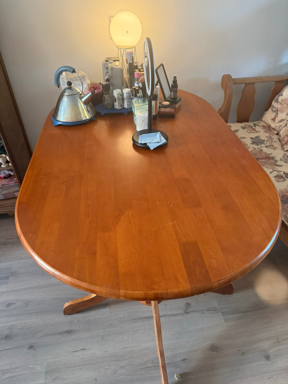 dinning table, Ophalen, Gebruikt, 100 tot 150 cm, 50 tot 100 cm