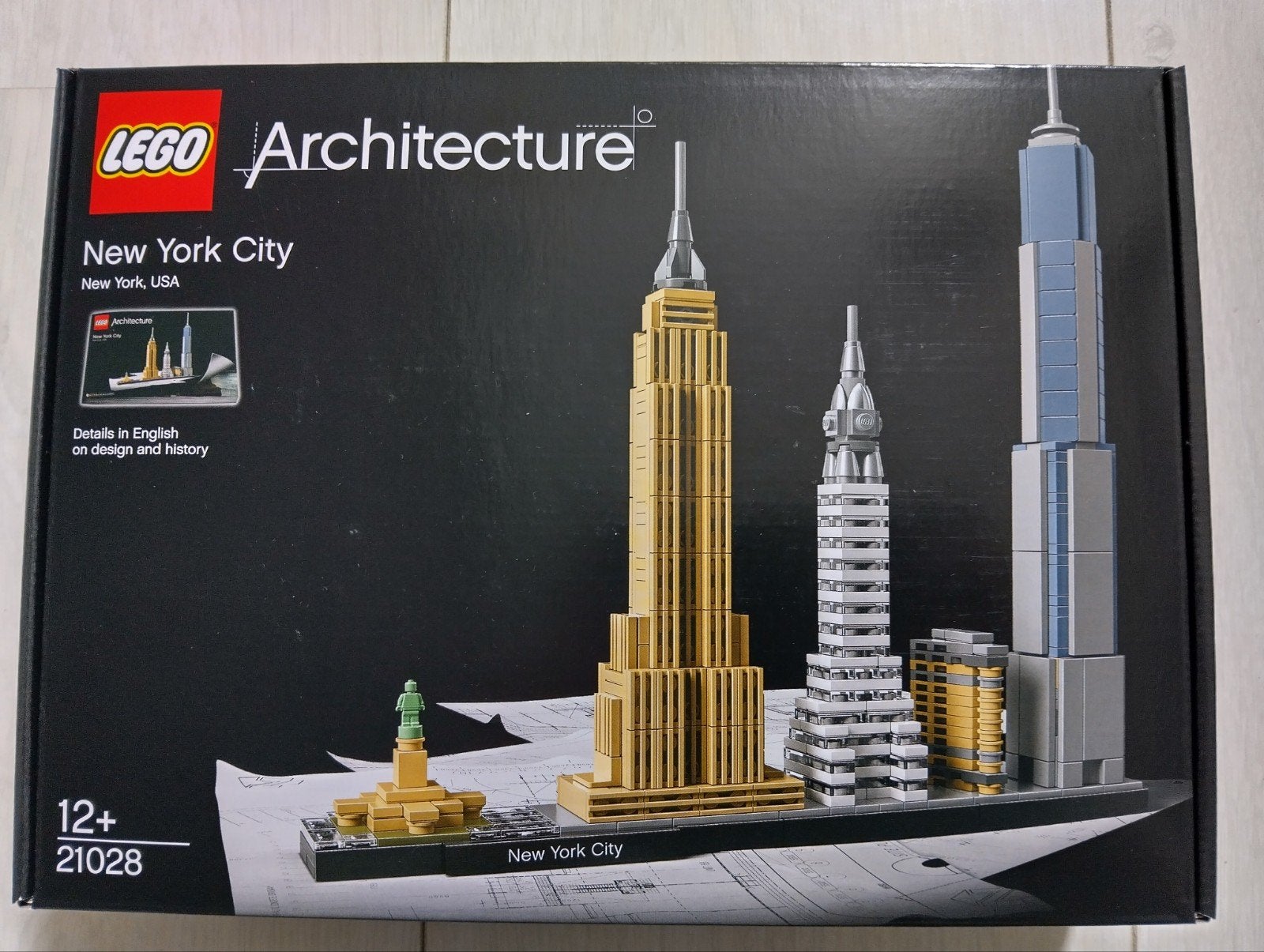 Lego Architecture 21028 - New York City (nieuw & ongeopend), Lego, Nieuw, Architecture, Ophalen of Verzenden