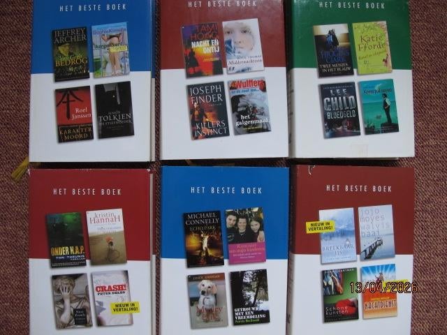reader's digest - het beste boek - 243 t/m 248, Boeken, Romans, Ophalen of Verzenden, Zo goed als nieuw, Reader's digest, Wereld overig