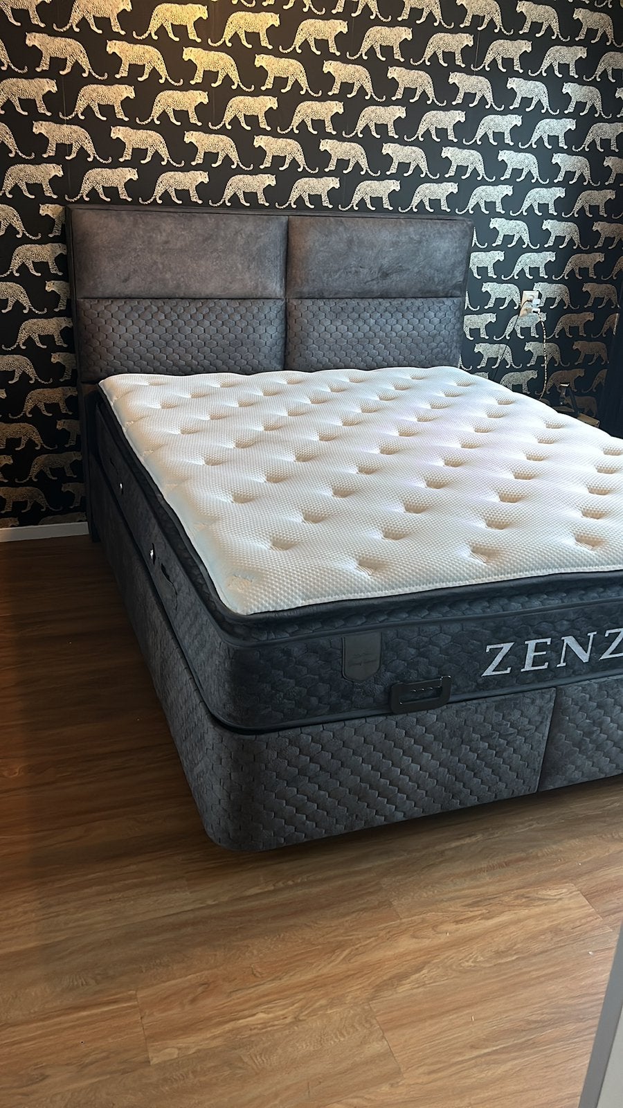 Bed met opbergruimte, Ophalen of Verzenden, Zo goed als nieuw, Tweepersoons, 160 cm