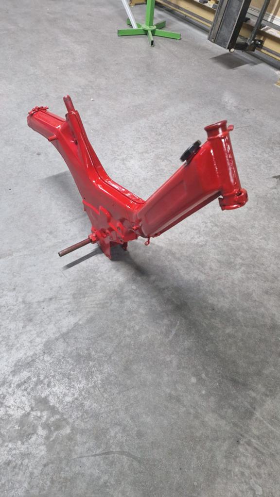 Gezocht puch frame met kenteken, Ophalen