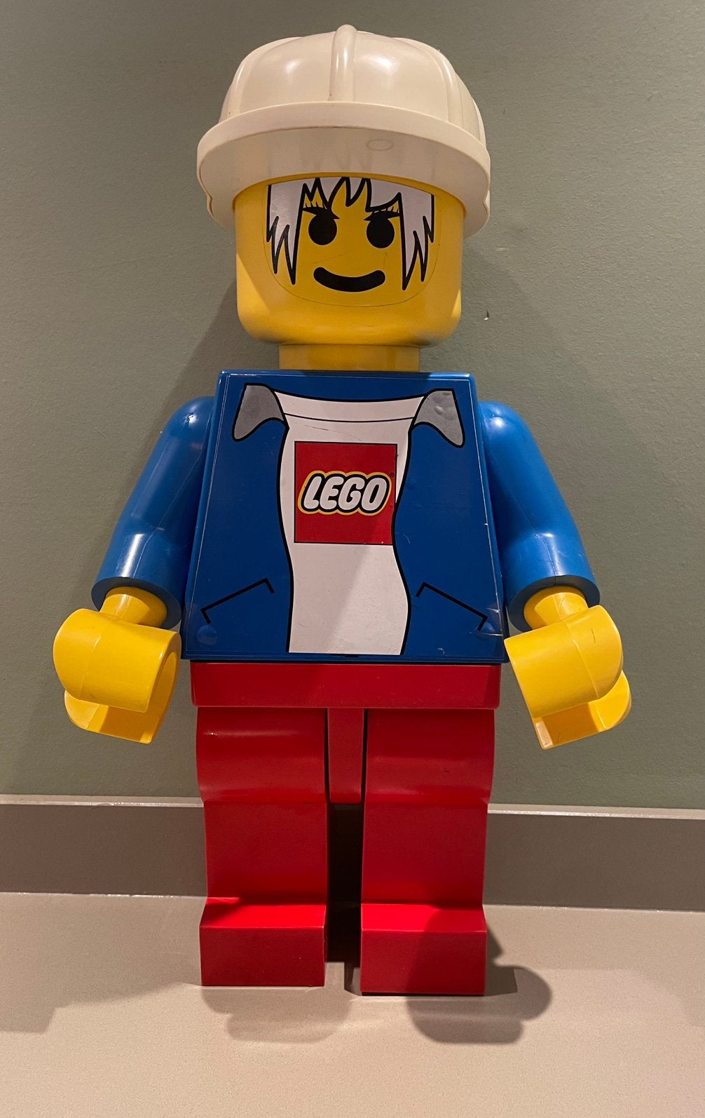 LEGO Store Display Maxifigure 50 cm Origineel Vintage, Ophalen, Zo goed als nieuw, Minifiguur, Lego