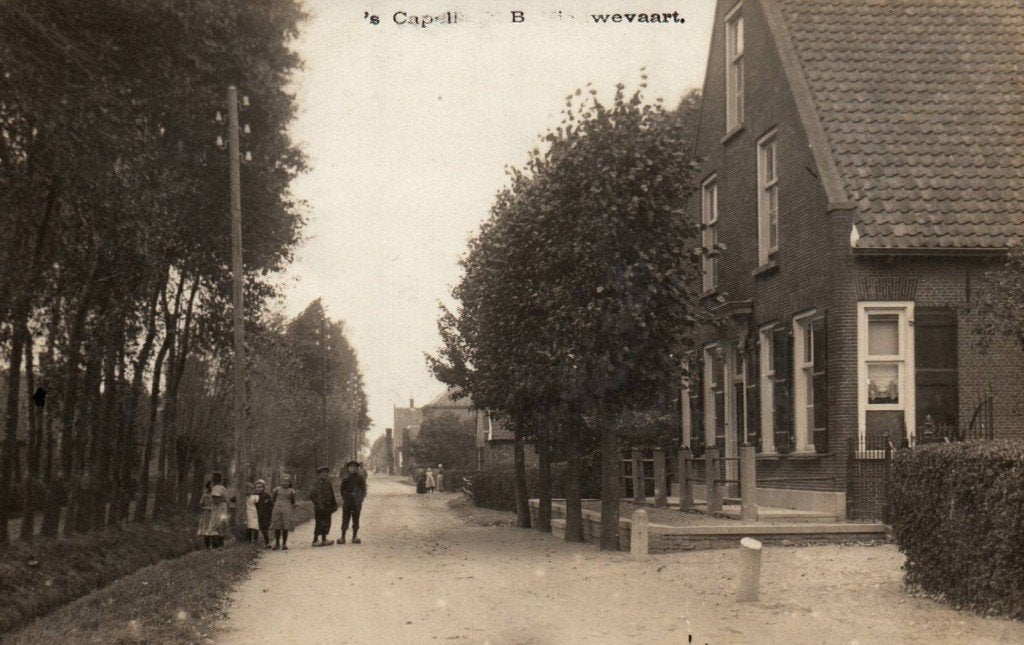 Ansichtkaart Capelle, Verzamelen, Ansichtkaarten | Nederland, Ophalen of Verzenden, Noord-Brabant