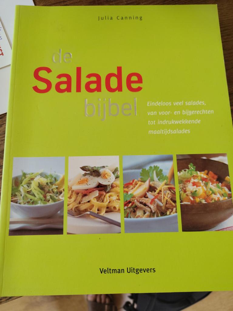 De Saladebijbel - Julia Canning (ongebruikt kookboek), Boeken, Ophalen, Hoofdgerechten, Gezond koken, Nieuw