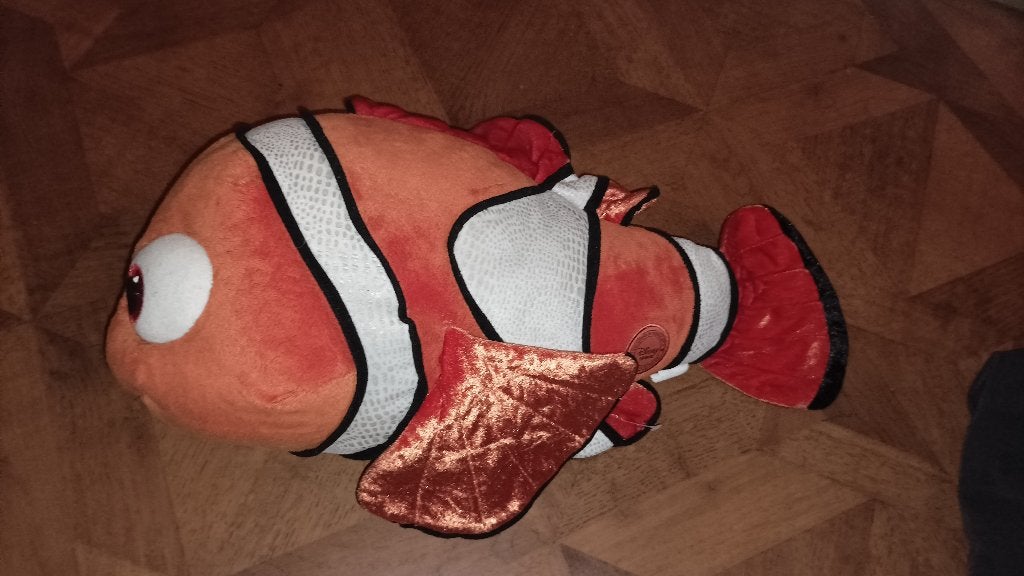 Disney Finding Nemo knuffel 40cm, Ophalen of Verzenden, Overige figuren, Zo goed als nieuw, Knuffel