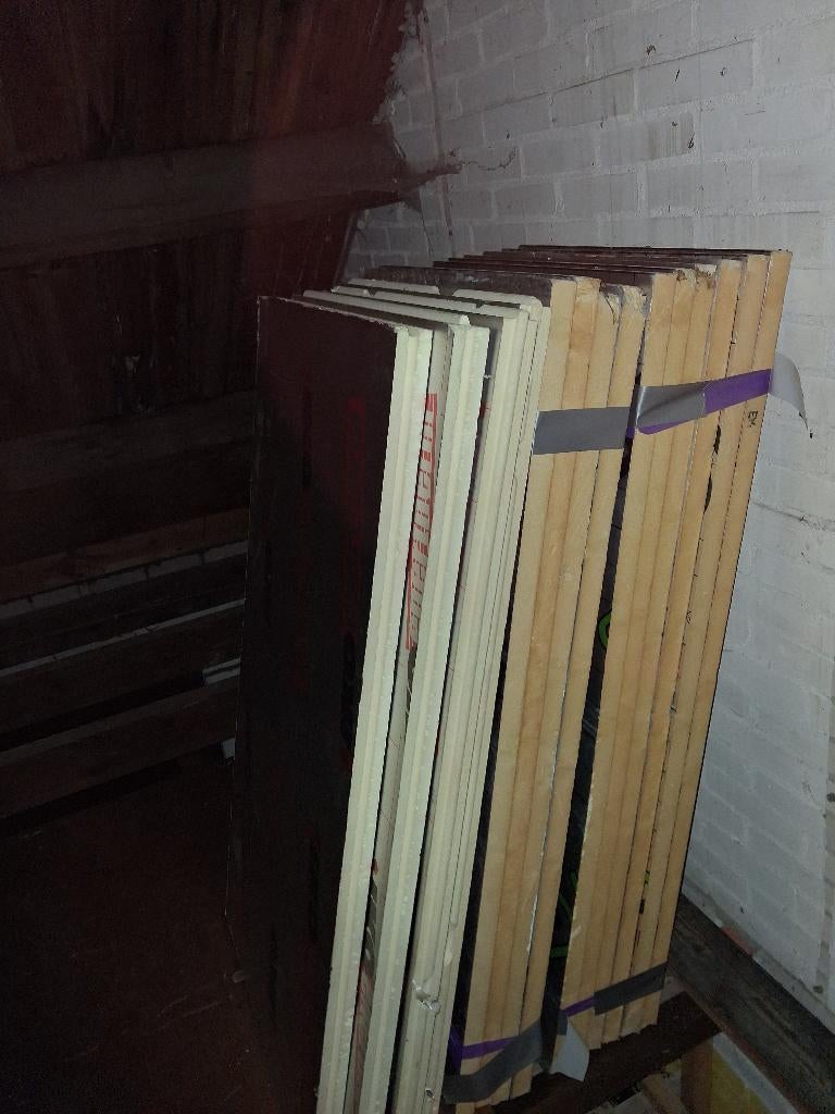 Pirplaten isolatieplaten PIR hardschuim 3 en 4 cm, Dakisolatie, 5 tot 10 m², Zo goed als nieuw, Hardschuim (Pir)