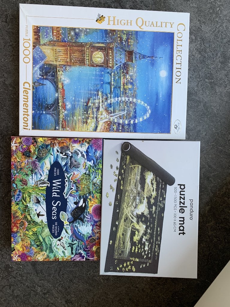 puzzle, Ophalen, 500 t/m 1500 stukjes, Zo goed als nieuw