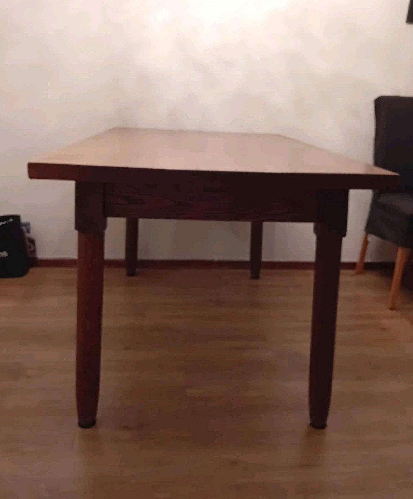 Eiken tafel 140 x 85 cm - Gratis af te halen, Ophalen, Gebruikt, 100 tot 150 cm, Eikenhout