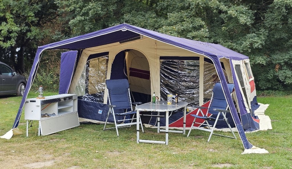 Ruime Jamet Arizona 6-8 persoons vouwwagen, Ophalen, Meerkleurig, Aanwezig, Meer dan 6