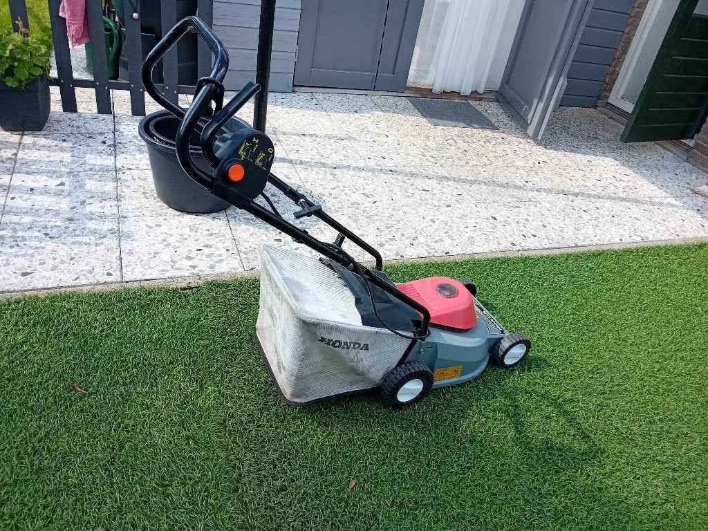 Grasmaaier, Tuin en Terras, Ophalen of Verzenden, Gebruikt, Elektrische grasmaaier, Honda