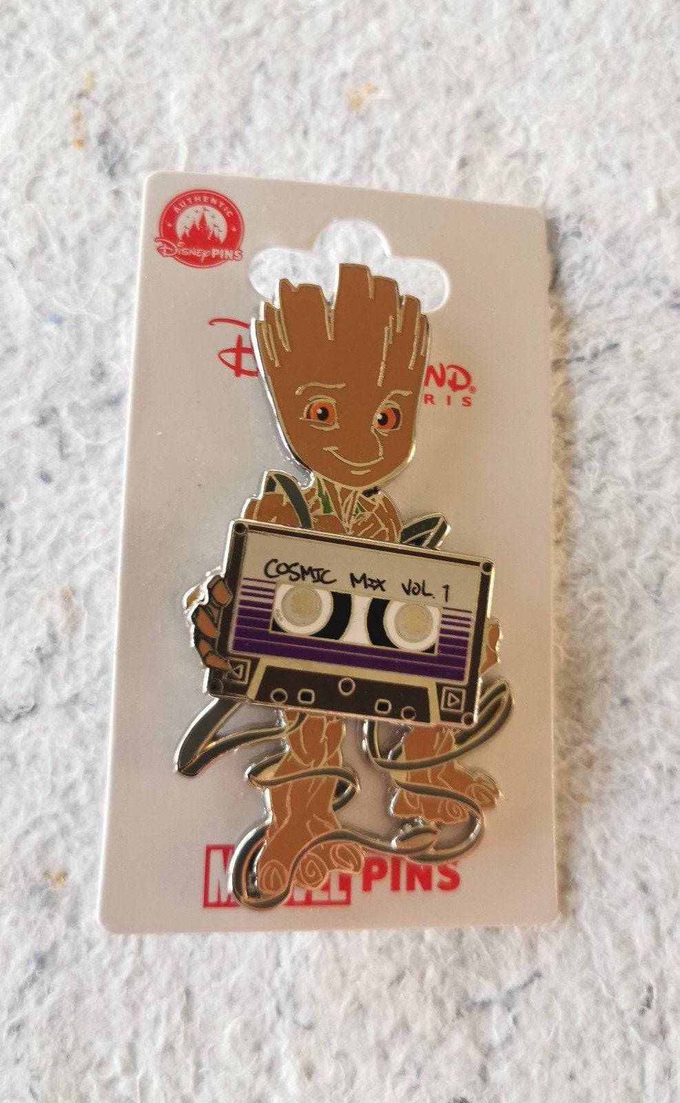 Disneyland Paris Pin, Marvel, Guardians of the galaxy, Ophalen of Verzenden, Overige figuren, Nieuw, Beeldje of Figuurtje
