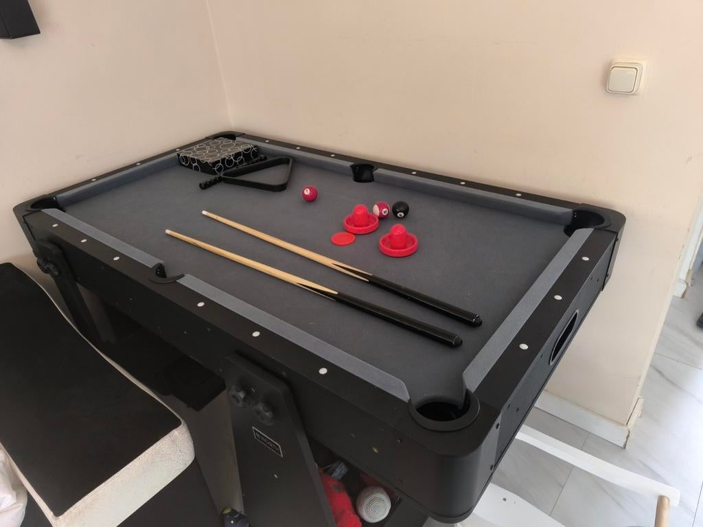 North Pool- en airhockeytafel, Ophalen of Verzenden, Zo goed als nieuw, Pooltafel