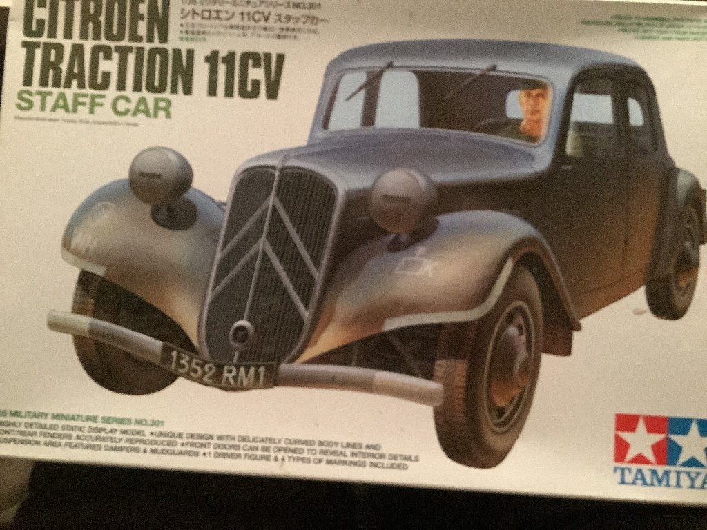 Tamiya, Citroën Traction 11CV plus Blast, Auto, 1:32 tot 1:50, Nieuw, Ophalen of Verzenden