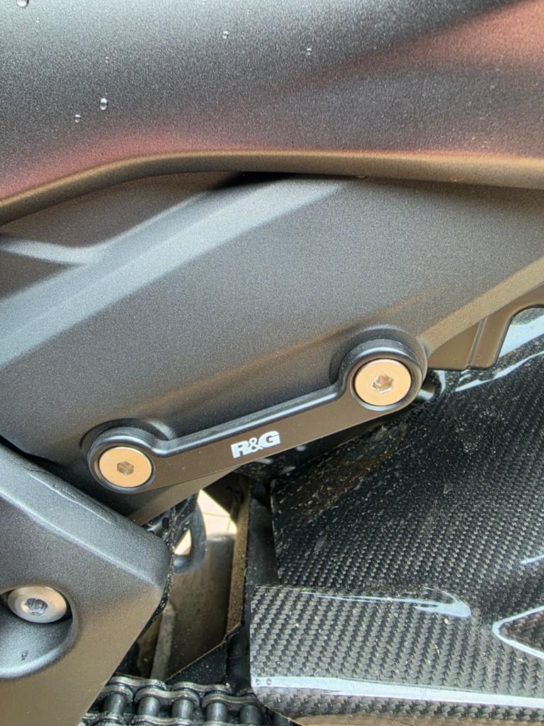 R&G afdekking voor duo voetsteunen -- Kawasaki Z1100 & Ninja, Ophalen of Verzenden, Gebruikt