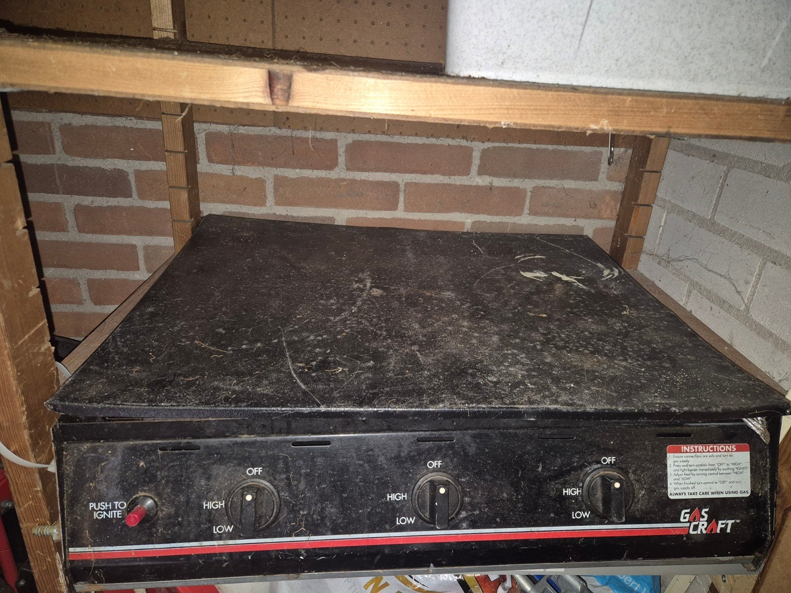 Gebruikte Gas Craft BBQ Grill met 3 branders, Ophalen of Verzenden, Gebruikt, Gas Craft
