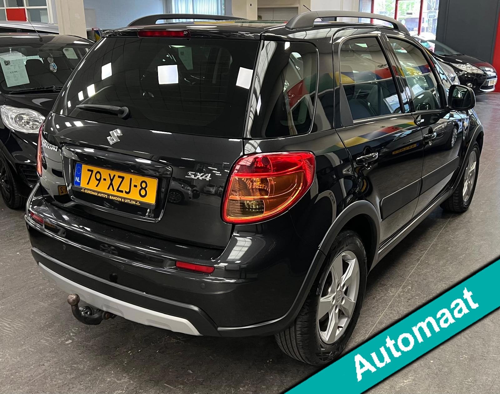 Suzuki SX4 1.6 Exclusive 1e Eigenaar - NAP - Auto Airco - Pa, Auto's, Euro 5, Gebruikt, Zwart, 4 cilinders