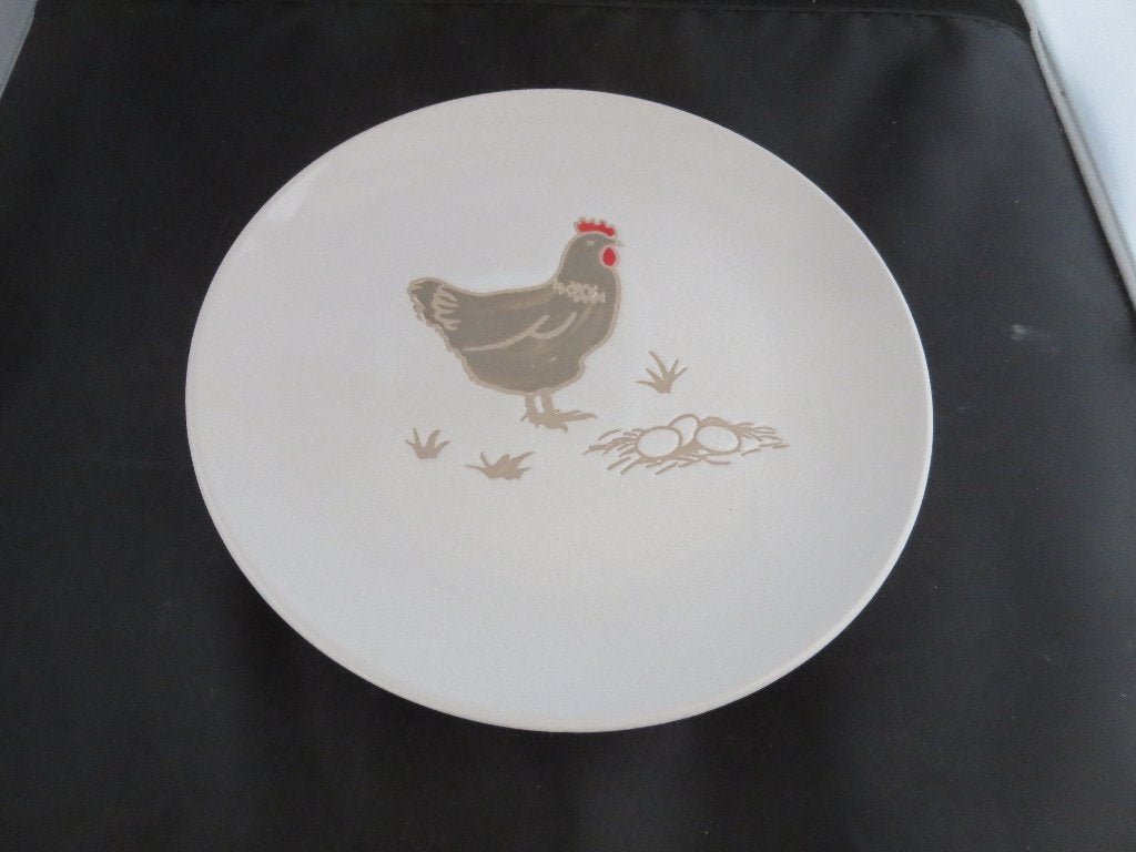 Ontbijtborden Kippenservies Arlette, Info@detagrijn.com, Overige materialen, Overige merken, Nieuw