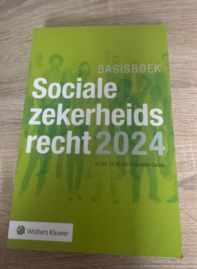 Sociale zekerheidsrecht, Boeken, Ophalen of Verzenden, Alpha, Zo goed als nieuw, HBO
