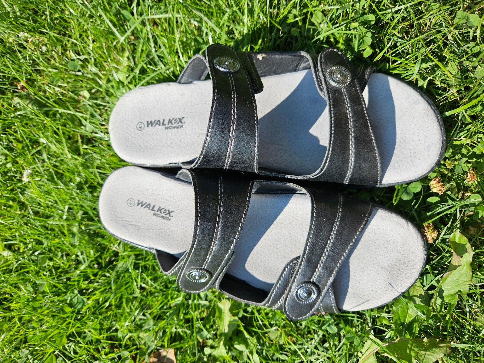 WalkX Wellness Slippers - Zwart, Maat 41, Slippers, Zwart, Ophalen of Verzenden, WalkX