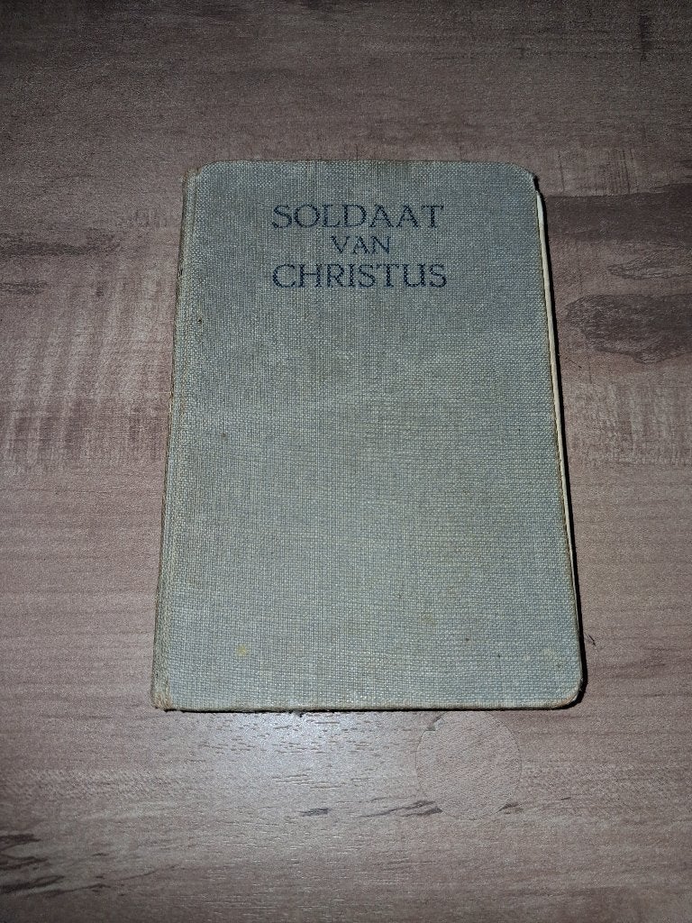 Soldaat van Christus – katholiek militair gebedenboekje 1950, Ophalen of Verzenden, 1945 tot heden, Gelezen, Landmacht