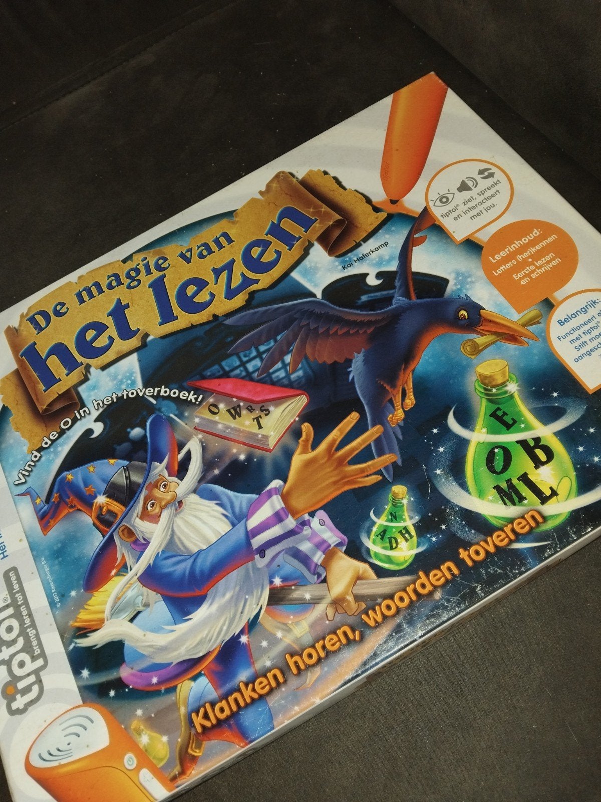 Tiptoi De magie van het lezen - Ravensburger, Ophalen of Verzenden, Gebruikt, Taal en Lezen, Met geluid