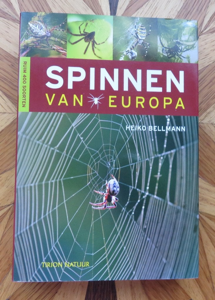 Spinnen van Europa door Heiko Bellmann, Boeken, Dieren en Huisdieren, Zo goed als nieuw, Overige diersoorten, Ophalen of Verzenden