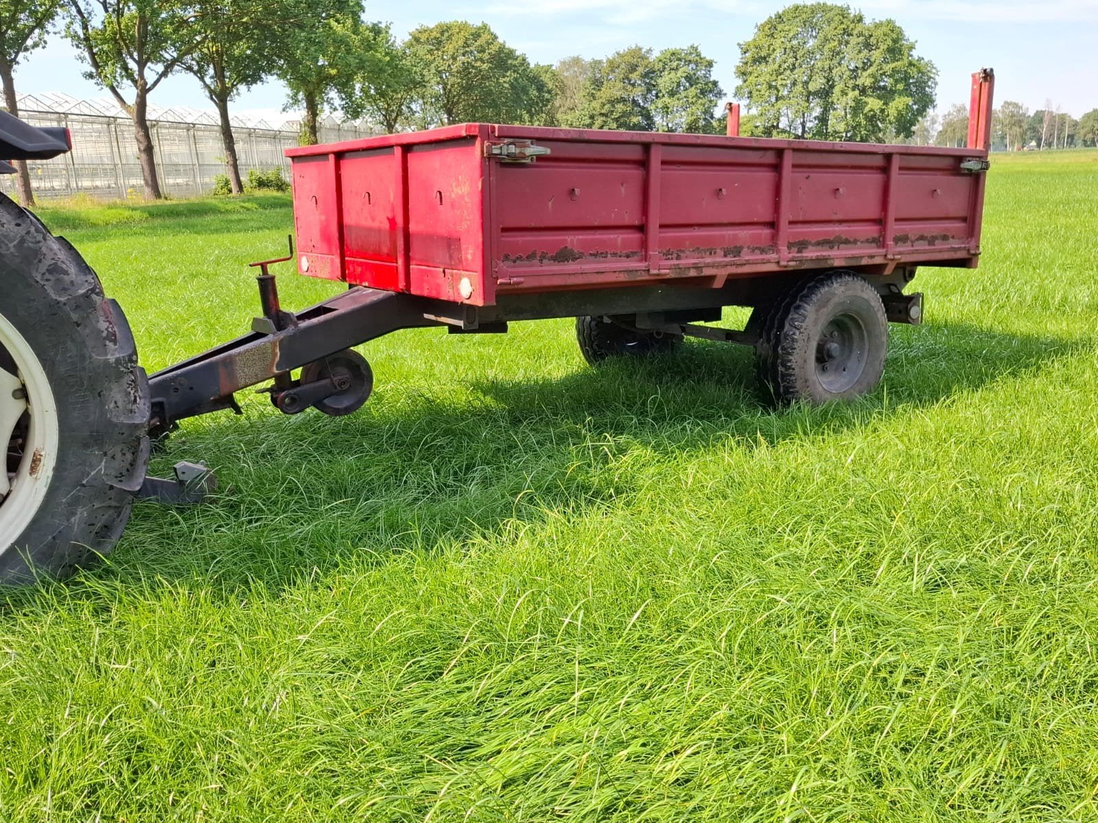 afpenmes en Vaia Kipper 4,5 ton, Ophalen, Transport