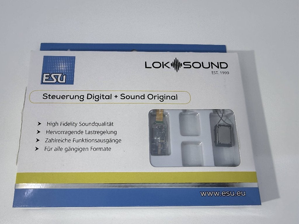 ESU 58810 - LokSound 5 micro 8pin NEM, Hobby en Vrije tijd, Modeltreinen | H0, Overige merken, ESU, Gelijkstroom of Wisselstroom