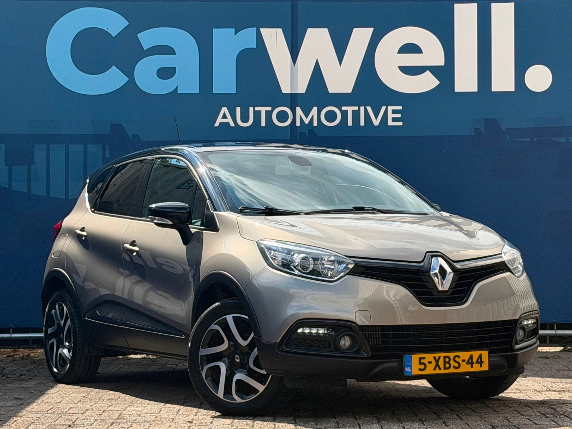 Renault Captur 0.9 TCe Dynamique|2e Eigenaar|Trekhaak|Navi|C, Auto's, Voorwielaandrijving, Stof, Gebruikt, Zwart