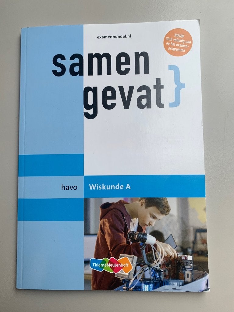 Samengevat Wiskunde A | Havo, Boeken, Schoolboeken, Ophalen of Verzenden, Zo goed als nieuw, HAVO, Wiskunde A