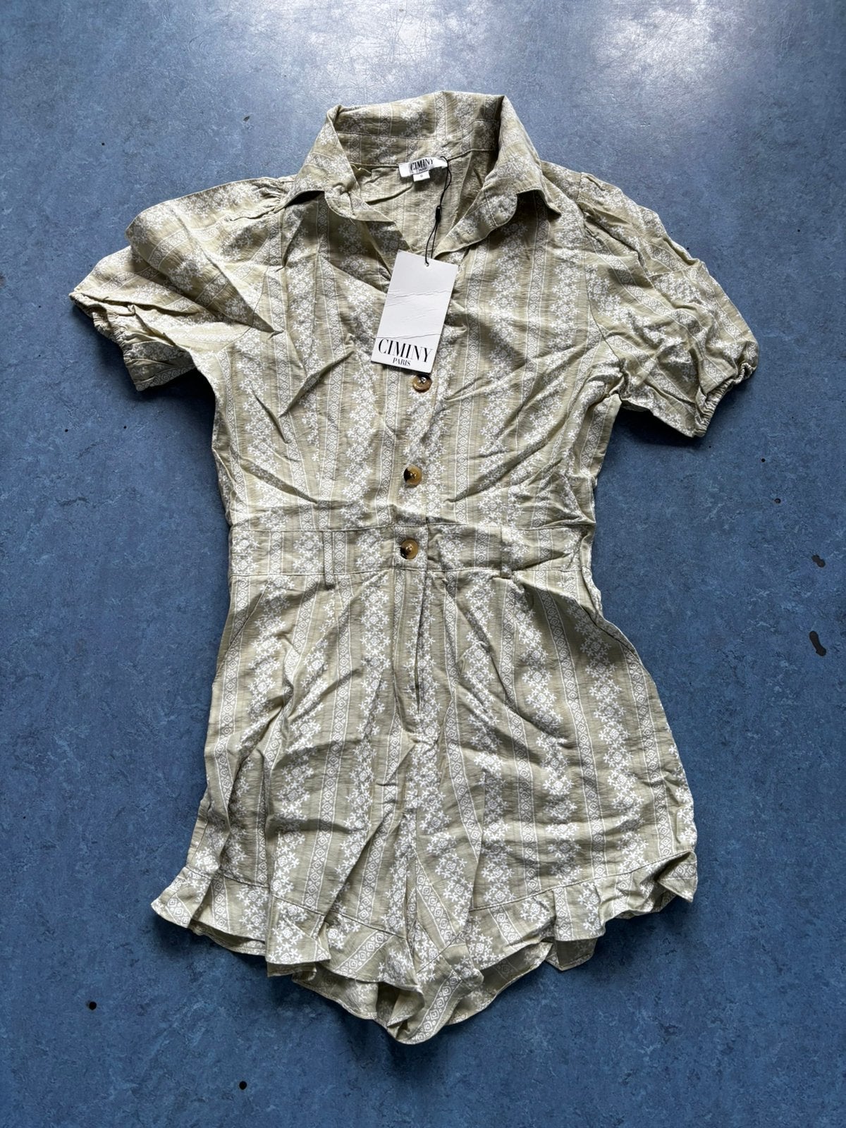 Jumpsuit Ciminy, Kleding | Dames, Jumpsuits, Verzenden, Nieuw, Maat 36 (S), Groen