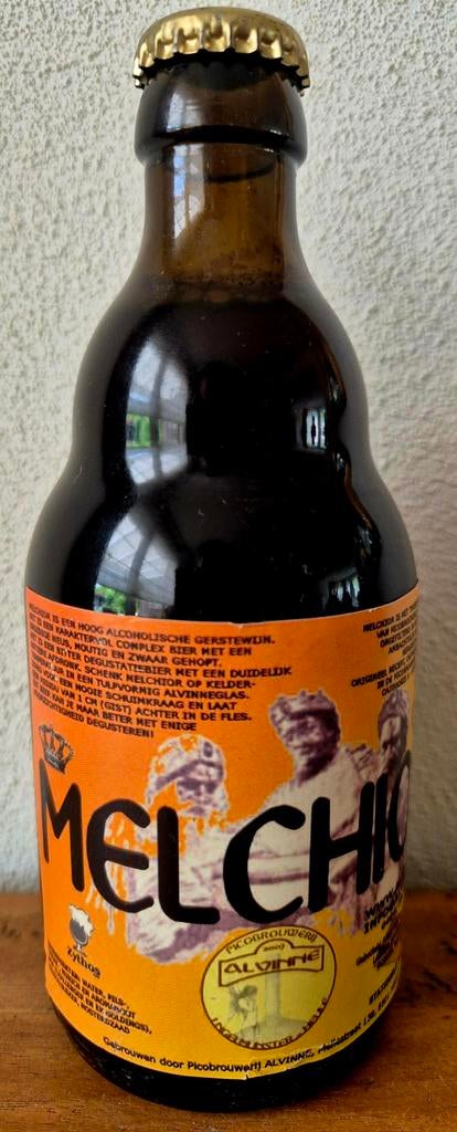 Volle fles MELCHIOR 11% bier ALVINNE HEULE. Verzamelaar, Ophalen of Verzenden, Zo goed als nieuw, Flesje(s), Overige merken