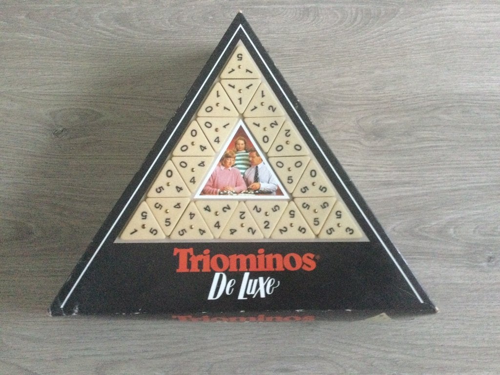 Triominos de Luxe, Een of twee spelers, Ophalen of Verzenden, Gebruikt