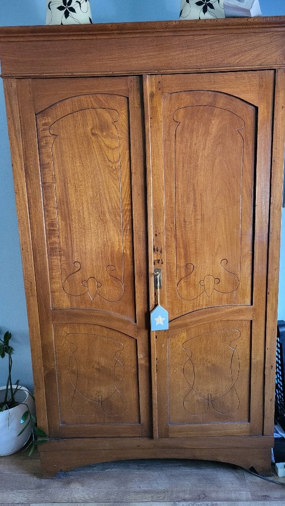 Antieke kast Jugendstil, Ophalen of Verzenden