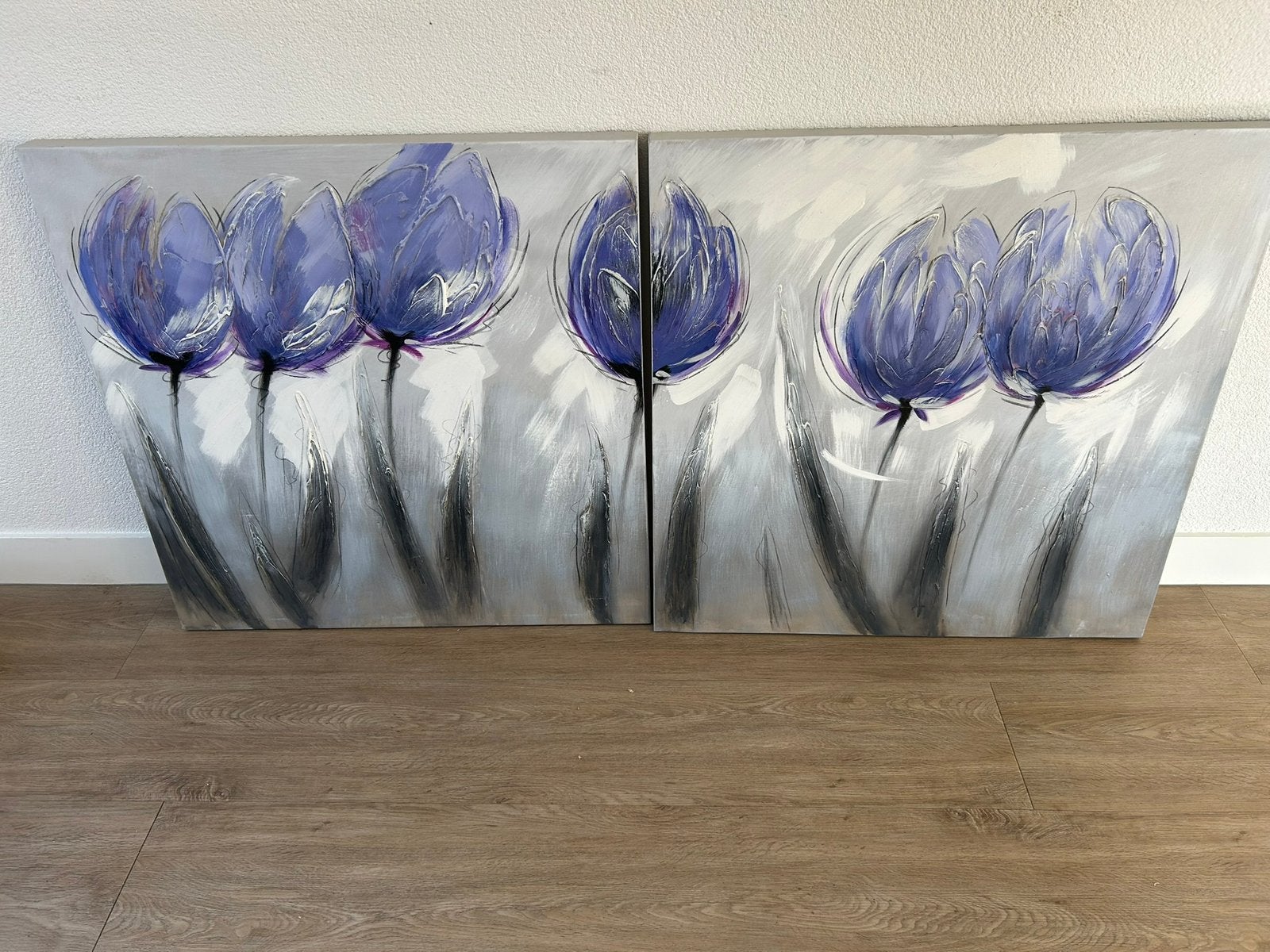 Schilderij 2 luik, Ophalen