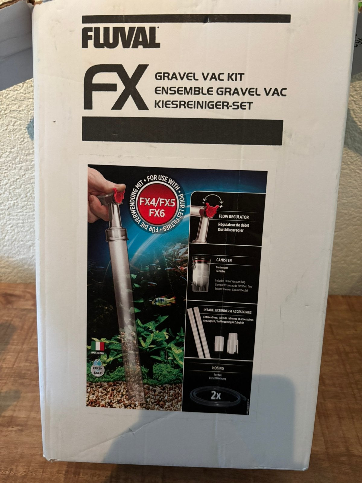 Fluval Gravel Vac Kit, Ophalen of Verzenden, Zo goed als nieuw
