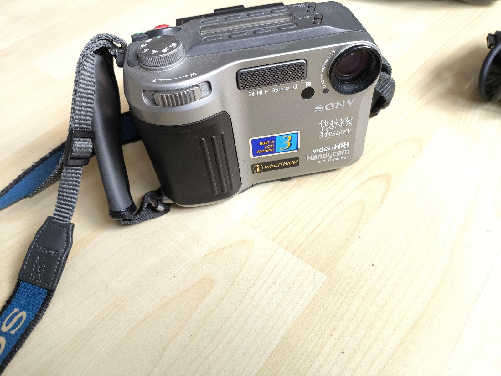 Sony Video Hi8 Handycam CCD-SC55E met accessoires, Ophalen of Verzenden, Overige soorten, Sony, 20x of meer