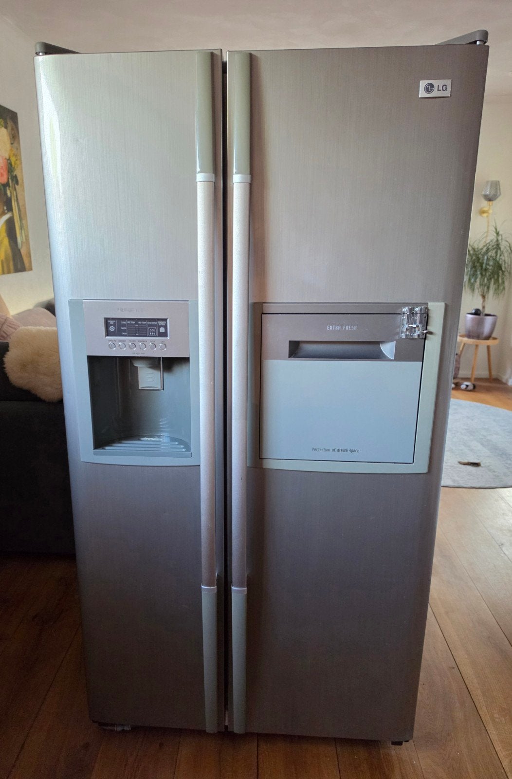 Luxe LG Amerikaanse Side-by-Side Koelkast met Home Bar